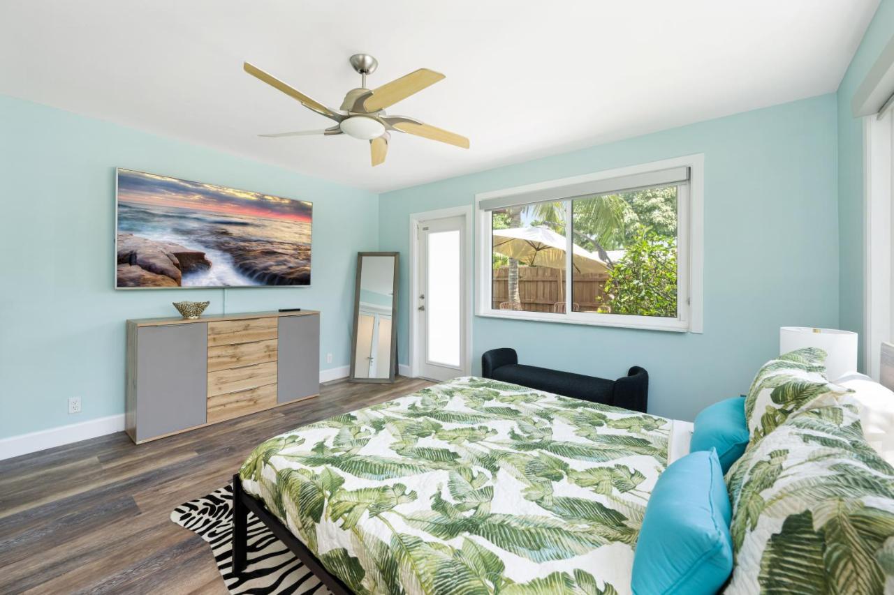 Palms Retreat! Giant Heated Pool-Hottub-Firepit-5Min2Beach-Pets-Ev Chgr Fort Lauderdale Extérieur photo